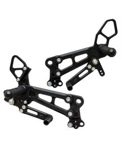 Woodcraft Complete Rearset Kit with Pedals 2015-2021 KTM RC390 / 390 Duke (RACE ONLY)