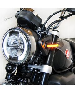 New Rage Cycles LED Front Turn Signal Set Honda Monkey