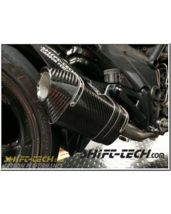Shift-Tech Carbon Slip-on Exhaust Type 4 Ducati Diavel
