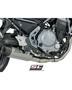 SC-Project Full Exhaust w/ SC1-R Muffler 2017-2022 Kawasaki Z650