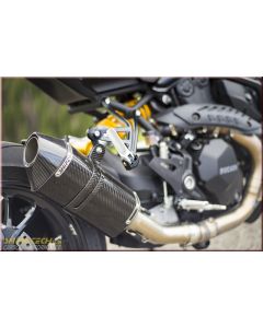 Shift-Tech Carbon Slip-on Ducati Monster 1200