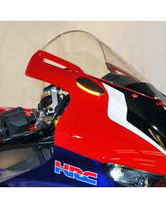 New Rage Cycles Mirror Block-Off LED Turn Signals 2021-2022 Honda CBR1000RR-R