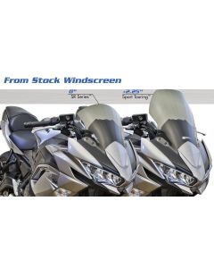 Zero Gravity Stock Replacement / Sport Touring Windscreen 2020-2024 Kawasaki Ninja 650