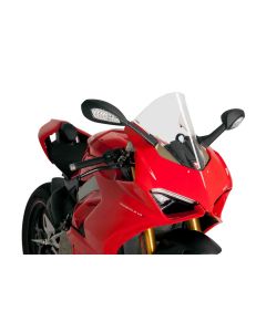 Puig R-Racer Windscreen 2018-2023 Ducati Panigale V4, 2020-2023 Panigale V2