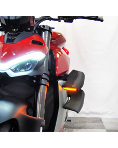 New Rage Cycles Front Turn Signals Ducati Streetfighter V2 / V4