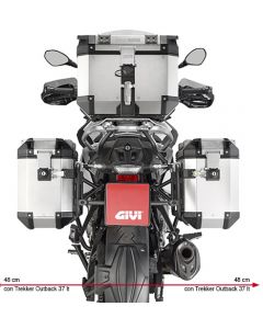 Givi PL5103CAM Outback Side Frames for 2013-2018 BMW F700 GS