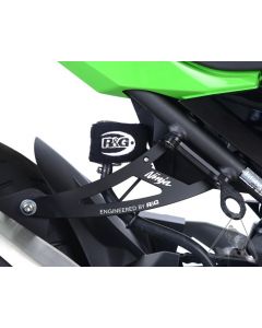 R&G Exhaust Hanger & Footrest Blanking Plate Kawasaki Ninja 400 