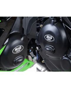 R&G Race Series 2-pc Engine Case Cover Kit 2017- Kawasaki Ninja 650 / Z650