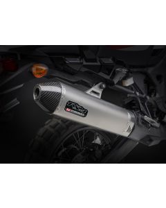 Yoshimura RS-4 Stainless Slip-on Exhaust 2016-2019 Honda CRF1000L Africa Twin