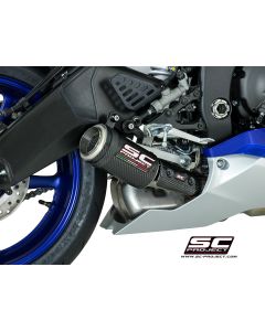 SC Project Low Mount CR-T Exhaust 2017-2018 Yamaha YZF-R6