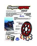 Supersprox Edge 525 Chain & Sprocket Conversion Kit 2010-2017 Ducati 1200 Multistrada / S Sport / S Touring / DVT