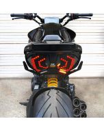 New Rage Cycles LED Fender Eliminator Kit Ducati Diavel V4