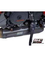 SC-Project Carbon Fiber Exhaust Heat Shield Protection 2020-2023 KTM 1290 Super Duke R